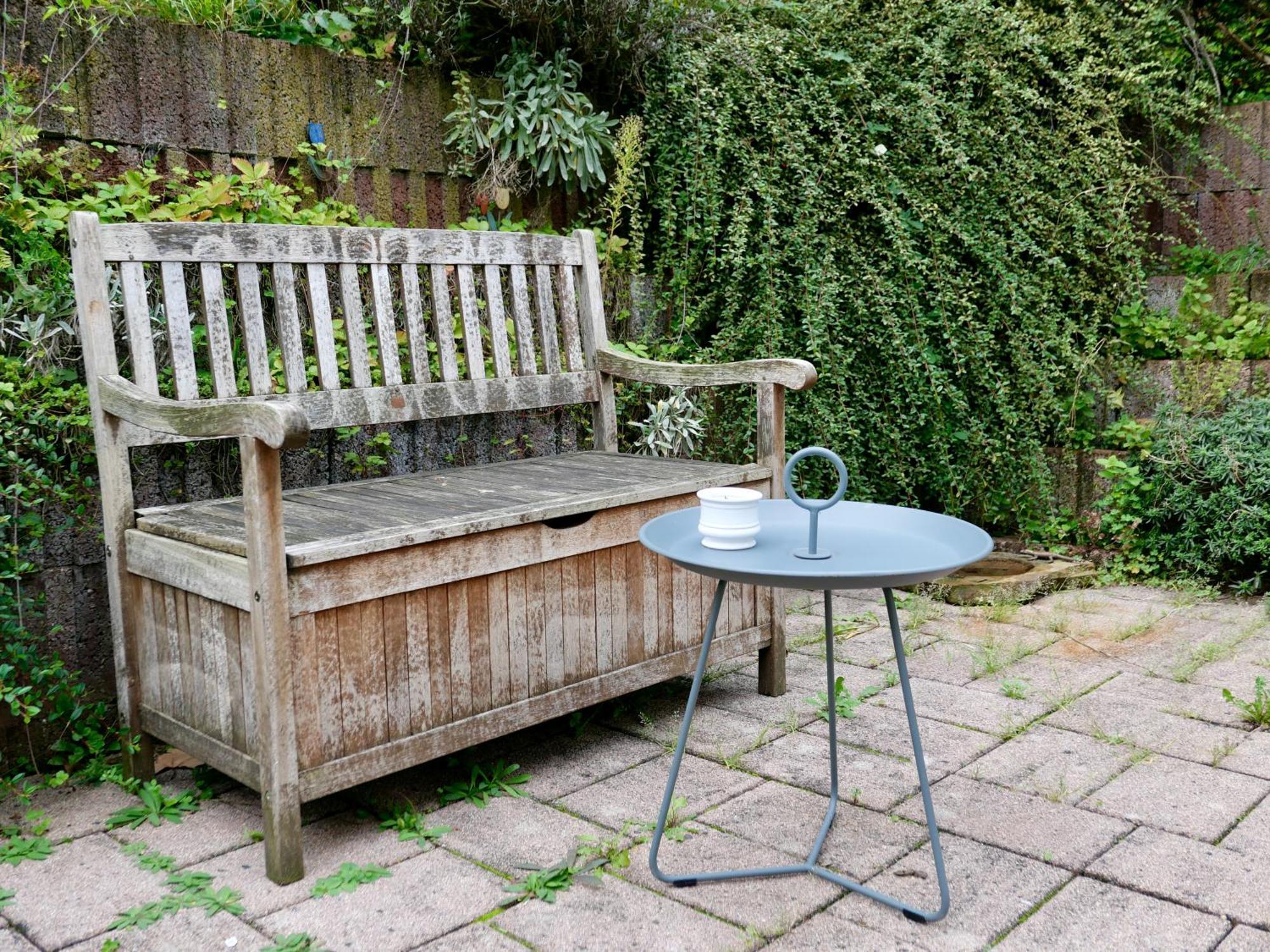 Schoenes Apartment Mit Terrasse Im Steingarten 巴特菲柏 外观 照片