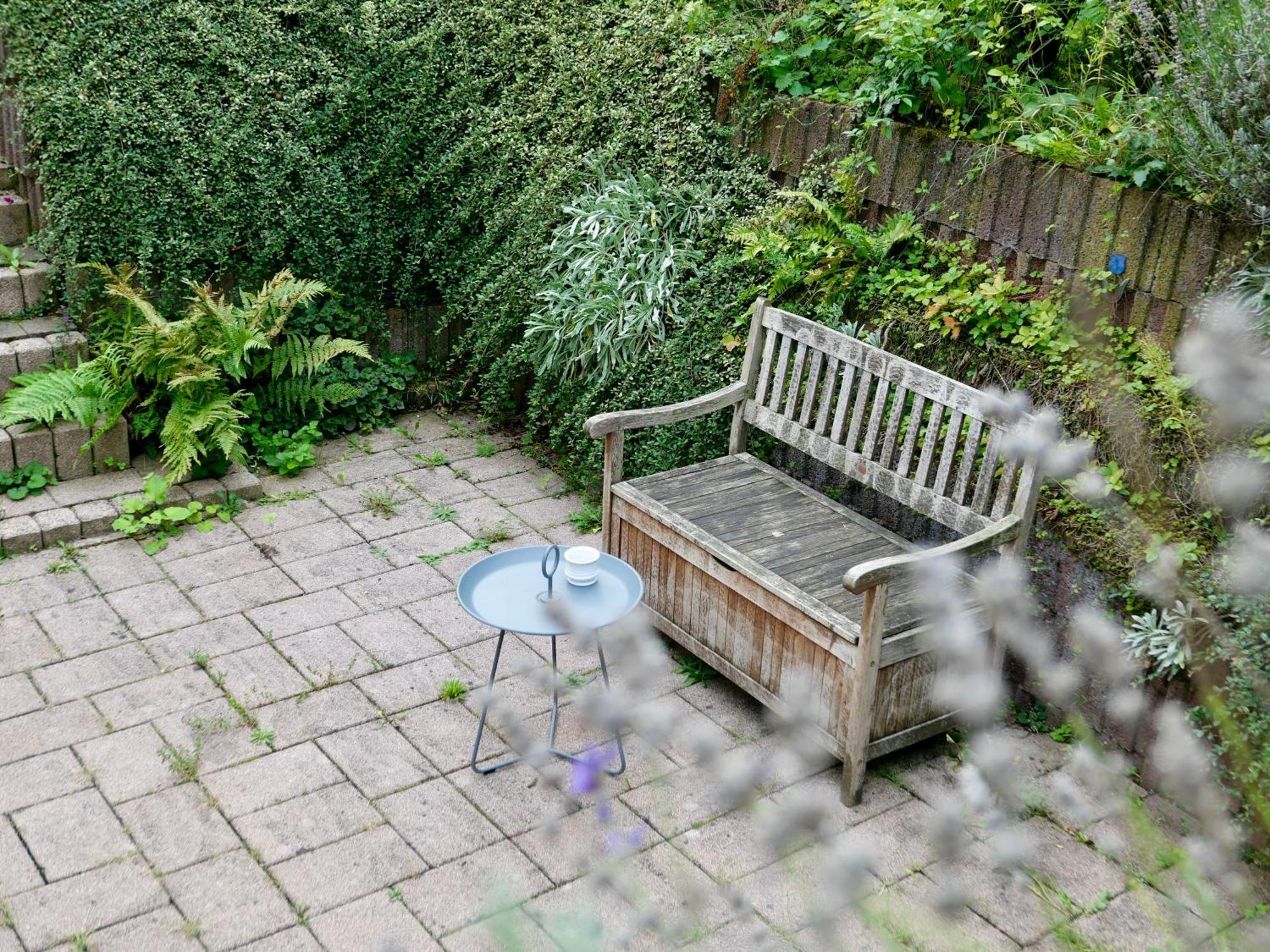 Schoenes Apartment Mit Terrasse Im Steingarten 巴特菲柏 外观 照片