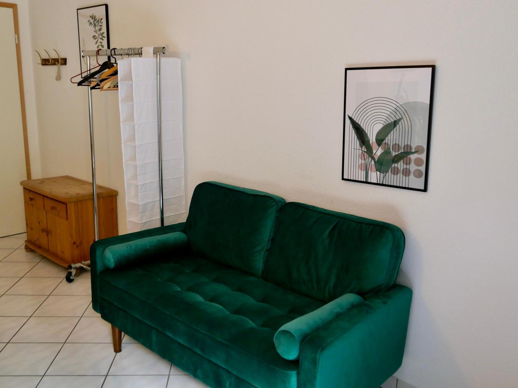 Schoenes Apartment Mit Terrasse Im Steingarten 巴特菲柏 外观 照片
